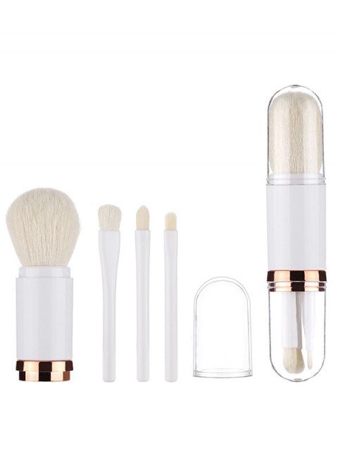 4 Pcs Portable Makeup Brushes Set Makeup Cosmetics