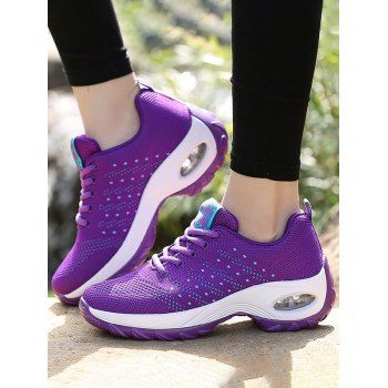 

Breathable Thick Platform Trendy Sneakers, Concord