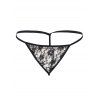 Plus Size Lingeries Dress Sheer Flower Lace Panel Crisscross Bodycon Mini Lingeries Set - BLACK 3XL