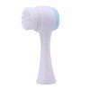 3 Pièces Pinceaux Nettoyante Manuelle pour Peau - multicolor A 