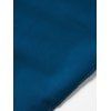 Plus Size Solid Color Tummy Control Swim Dress Padded Adjustable Straps One-piece Swimwear - BLUE 3XL