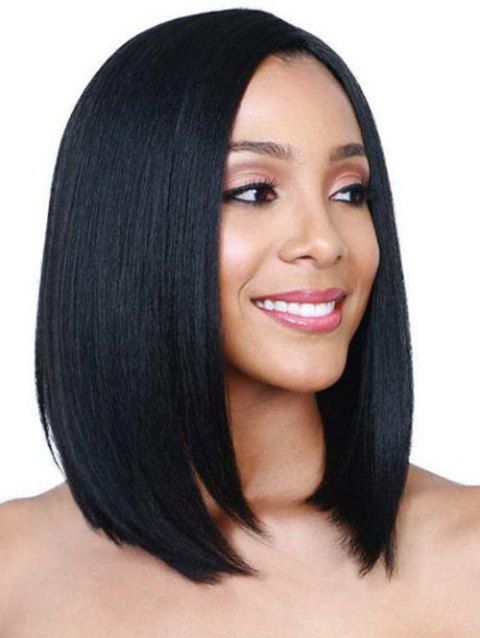 Short Side Part Straight Capless Synthetic Wig