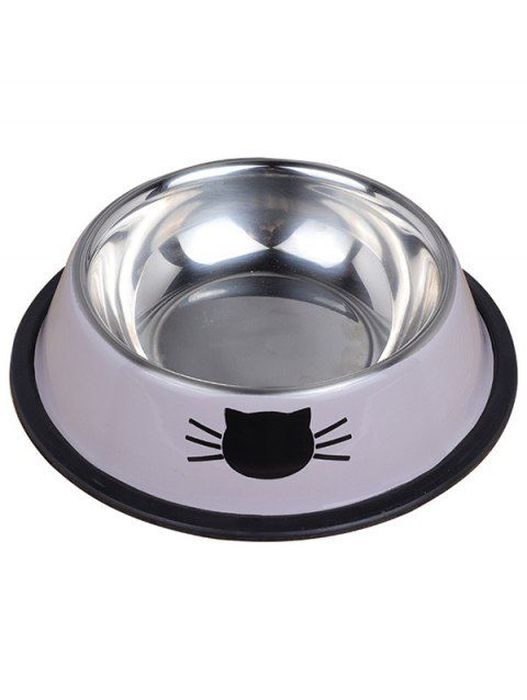 Bol en Acier Inoxydable Pour Chien pour Chat