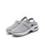 Breathable Mesh Slip On Walking Shoes - Gris EU 41