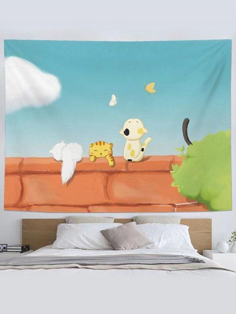 Animal Scenic 3D Print Hanging Home Decoration Wall Tapestry