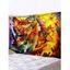 Tapisserie Murale Pendante à Imprimé 3D Papillon Peinture - multicolor 150 CM X 130 CM