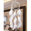 Bohemian Dream Catcher Faux Feather Hanging Wall Home Decor - WHITE 13 CM * 45 CM
