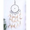 Attrape-Rêve Orné de Plumes Fantaisies Style Bohémien Décor Maison - multicolor 