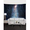 Snow Forest Scenic Print Home Decoration Hanging Wall Tapestry - multicolor 95 CM X 73 CM