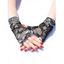 Gants Respirantes en Dentelle Transparente sans Doigts - Oie grise 1 PAIR