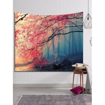 

Forest Tree Landscape Print Home Decor Hanging Wall Tapestry, Multicolor