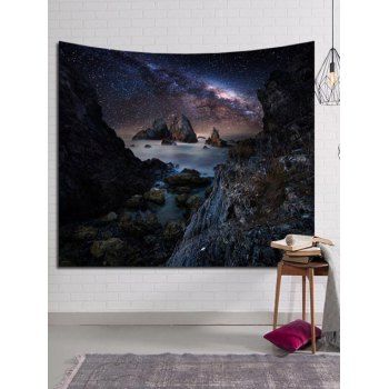 

Home Decor Galaxy Mountain Print Hanging Wall Tapestry, Multicolor