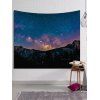 Galaxy Print Hanging Home Decor Wall Tapestry - multicolor 150 CM X 130 CM