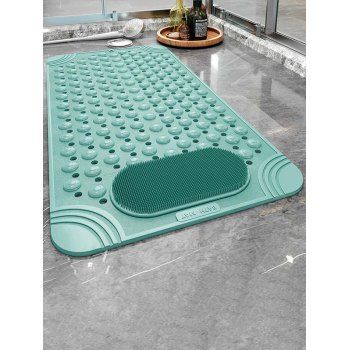 

Bathroom Anti-slip Anti-Fall Foot Mat, Light green