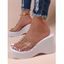 Rivet Thick Platform Slip On Outdoor Sandals - Noir EU 40