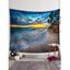 Tapisserie Murale à Imprimé Paysage Marin Décor Maison - multicolor 150 CM X 130 CM
