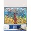 Tapisserie Murale Suspendue à Imprimé Arbre Coloré Décor Maison - multicolor 100 CM X 75 CM