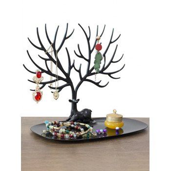 

Elk Tree Shaped Jewerly Display Stand, Black