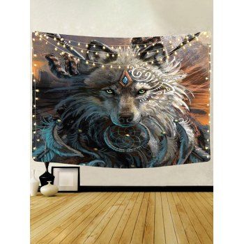 

Lion Print Tapestry Hanging Wall Home Decor, Multicolor