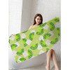 Serviette de Plage Tendance à Imprimé Citron à Séchage Rapide - Vert clair 75 CM * 150 CM