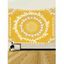 Tapisserie Murale à Imprimé Fleur Style Bohémien Décor Maison - multicolor 95 CM X 73 CM