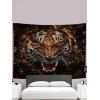 Tiger Print Tapestry Hanging Wall Home Decor - multicolor 95 CM X 73 CM