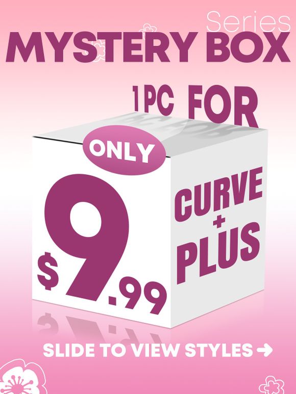 Mystery Box For A Plus Size Top - multicolor L