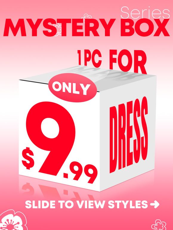 DRESSLILY MYSTERY BOX OF 1PC DRESS - multicolor XL