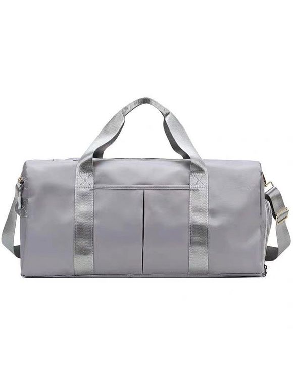 Sac de Yoga de Sport Zippé à Double Usage pour Extérieur - Gris 