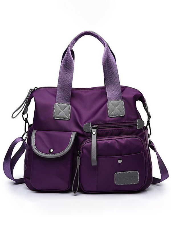 Large Capacity One Shoulder Portable Travel Bag - PURPLE 