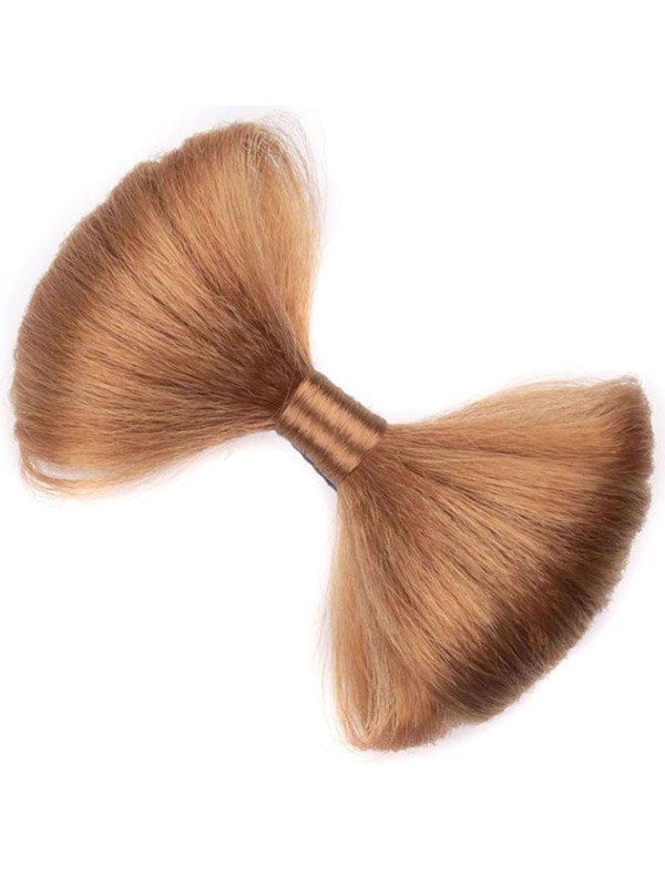 Bowknot Synthetic Hair Wig Hair Clips - COFFEE 