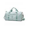 Dry And Wet Dual Use Sport Shoes Fitness Travel Yoga Large Hand Bag - GRAY 