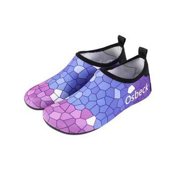 

Geometric Ombre Slip On Outdoor Creek Shoes, Multicolor a