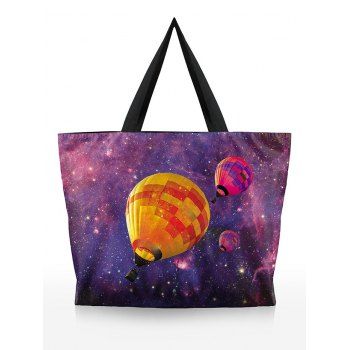 

Galaxy Planet Pattern Zipper Trendy One Shoulder Bag, Multicolor a