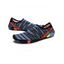 Breathable Printed Slip On Casual Creek Shoes - Bleu profond EU 39