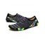 Breathable Printed Slip On Casual Creek Shoes - Noir EU 38