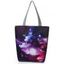Jellyfish Pattern Zipper Trendy One Shoulder Bag - multicolor C 