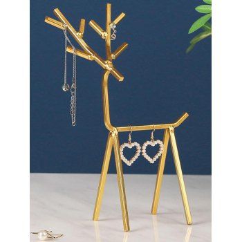 

Elk Shaped Jewerly Display Stand, Golden