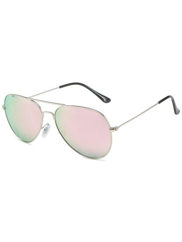 Oval-shaped Polarized Outdoor Sunglasses - LIGHT PINK 