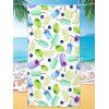 Serviette de Plage Tendance Carrée à Imprimé Fruit Partout - multicolor 75 CM X 150 CM