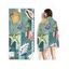 Serviette de Plage Tendance Carrée à Imprimé Etoiles de Mer et Vie - multicolor 70 CM X 150 CM