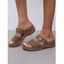 Plain Color Rhinestone Sun Embellishment Slip On Flat Platform Open Toe Trendy Slippers - Noir EU 38