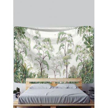 

Plant Scenic Print Home Decor Hanging Wall Tapestry, Light green