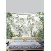 Tapisserie Murale à Imprimé Scène de Plantes Décor Maison - Vert clair 95 CM X 73 CM