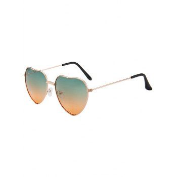 

Ombre Heart Shaped Outdoor Trendy Sunglasses, Multicolor c