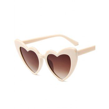 

Heart Shaped Thick Frame Outdoor Trendy Sunglasses, Multicolor a