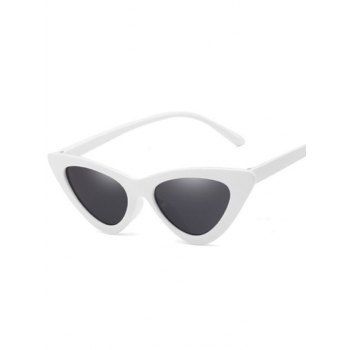 

Irregular Lens Trendy Outdoor Sunglasses, White