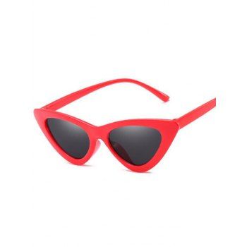 

Irregular Lens Trendy Outdoor Sunglasses, Red