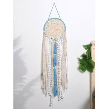 

Bohemian Dream Catcher Contrast Color Trendy Home Decor, Light blue