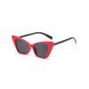 Lunettes de Soleil Monture Epaisse Carrée pour Extérieur - Rouge 